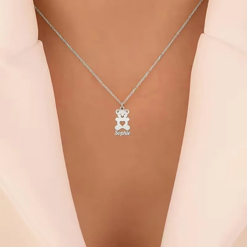 CUTE BEAR NECKLACE