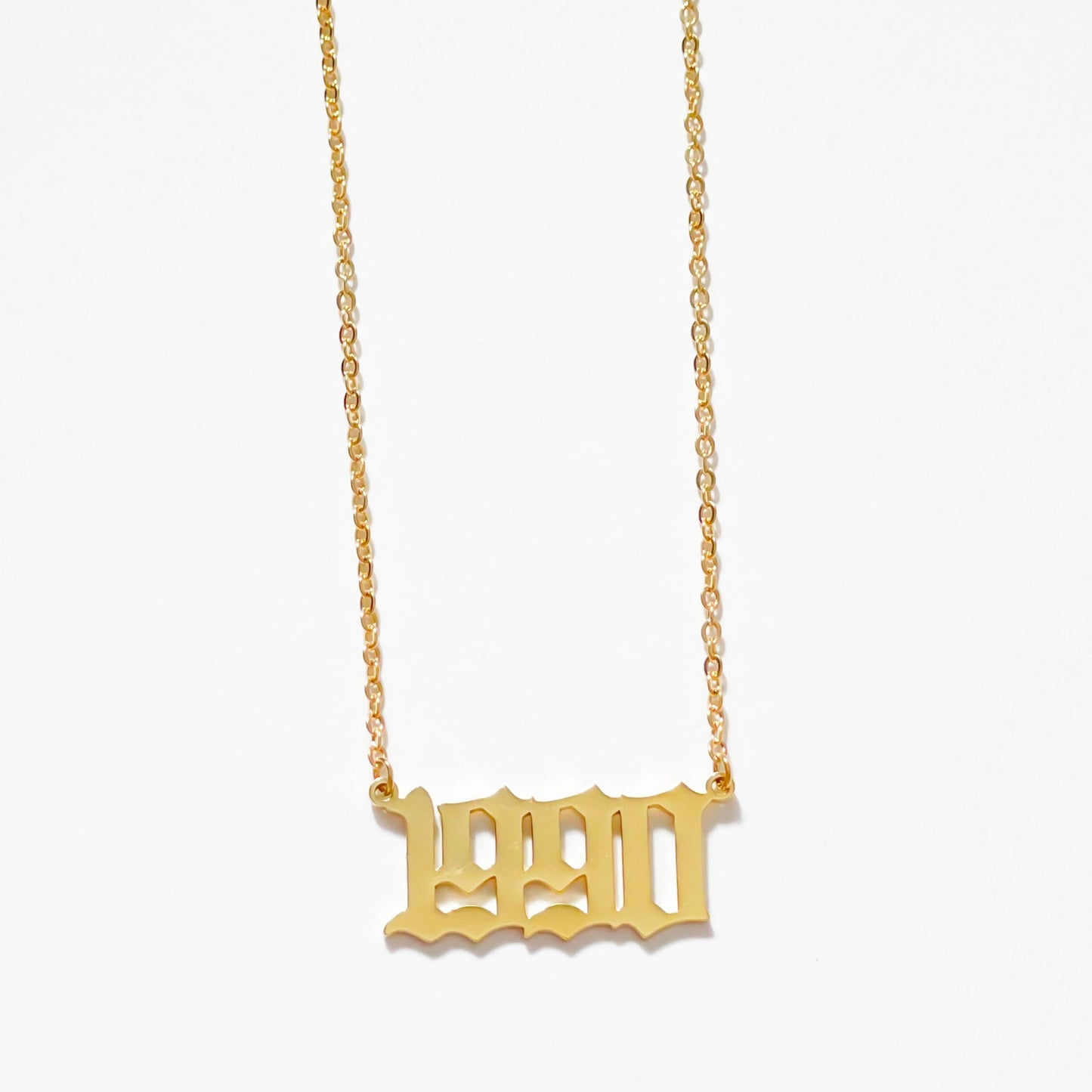 Collar personalizado con el año de nacimiento de Rosoki ™