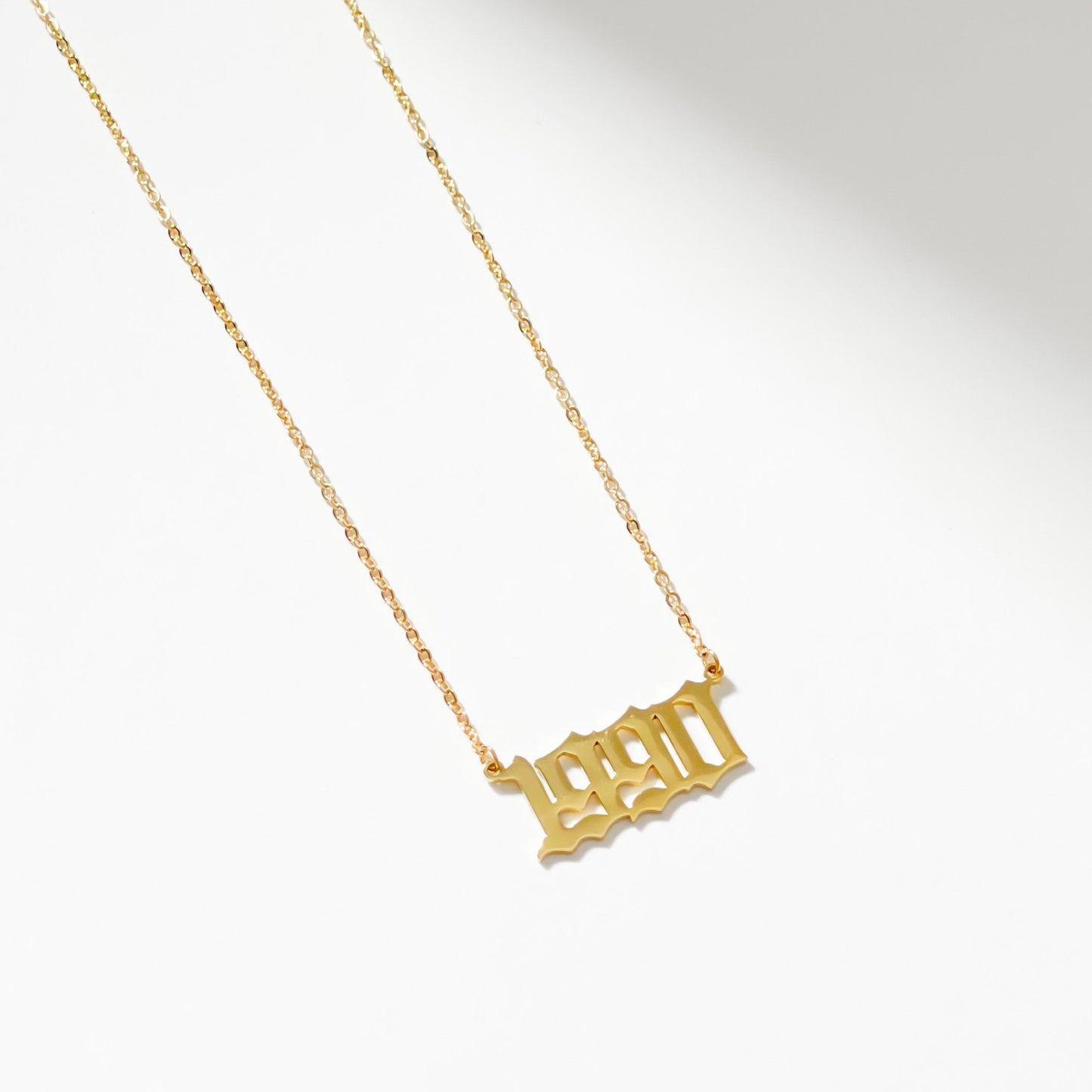 Collar personalizado con el año de nacimiento de Rosoki ™