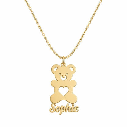 CUTE BEAR NECKLACE