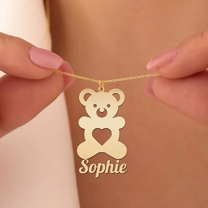 CUTE BEAR NECKLACE