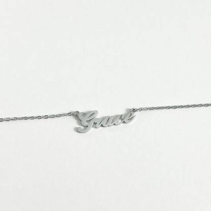SILVER PERSONALISED NAME NECKLACE